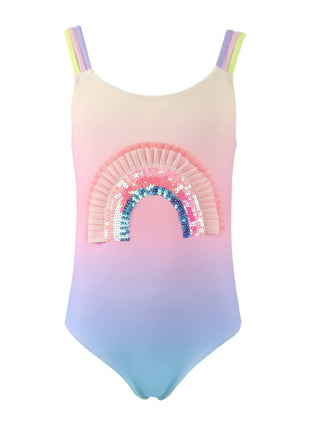 Lola And The Boys Ombre Rainbow Swimsuit