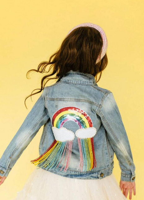 Crystal Rain Denim Jacket