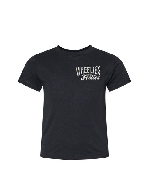 AK Clothing Company, LLC Wheelies Over Feelies Tee
