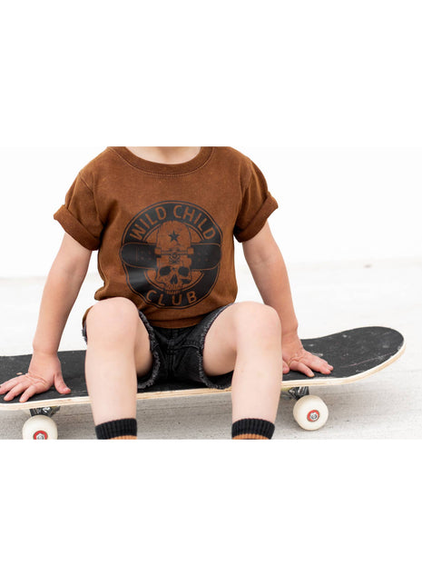Holland Ave Wild Child Club | Boys Vintage Wash T-Shirt