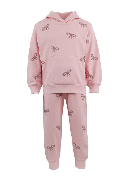 Lola & The Boys Pretty in Crystal Bows Set