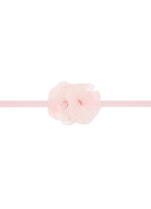 Baby Bling Bows Baby Bling® Flower Skinny Soft Nylon Headband