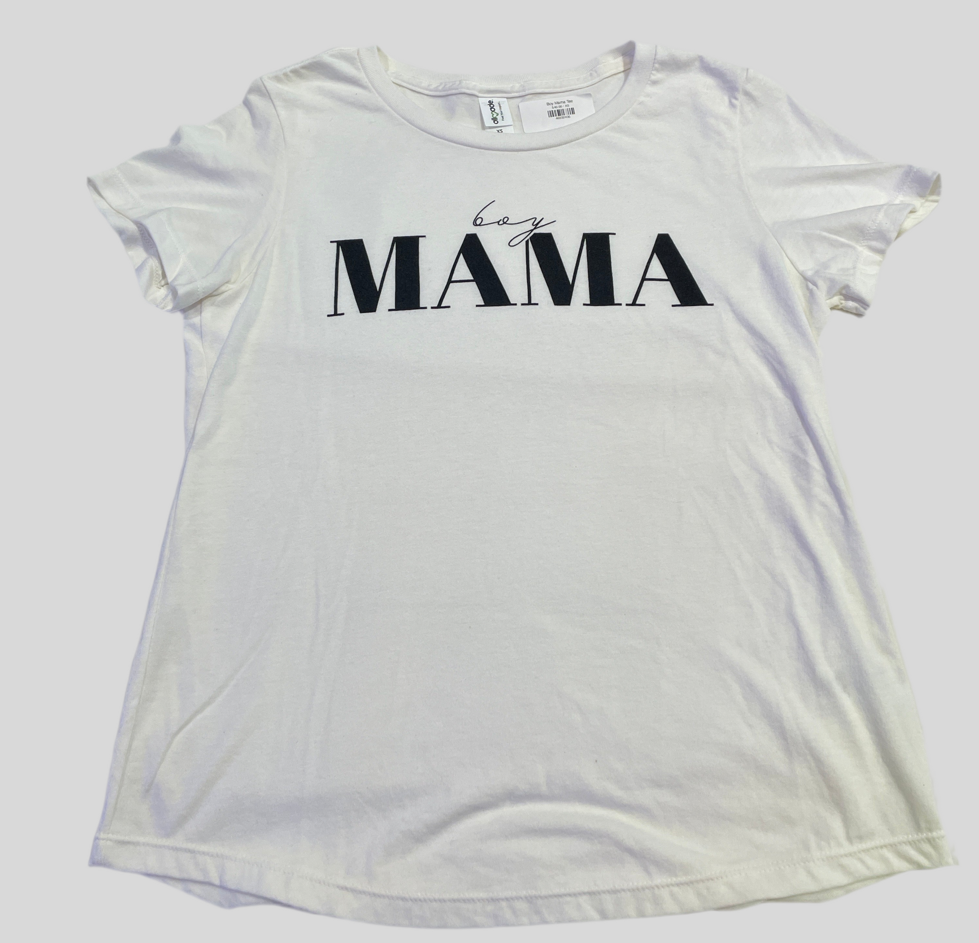 Little Ooma Boy Mama Tee