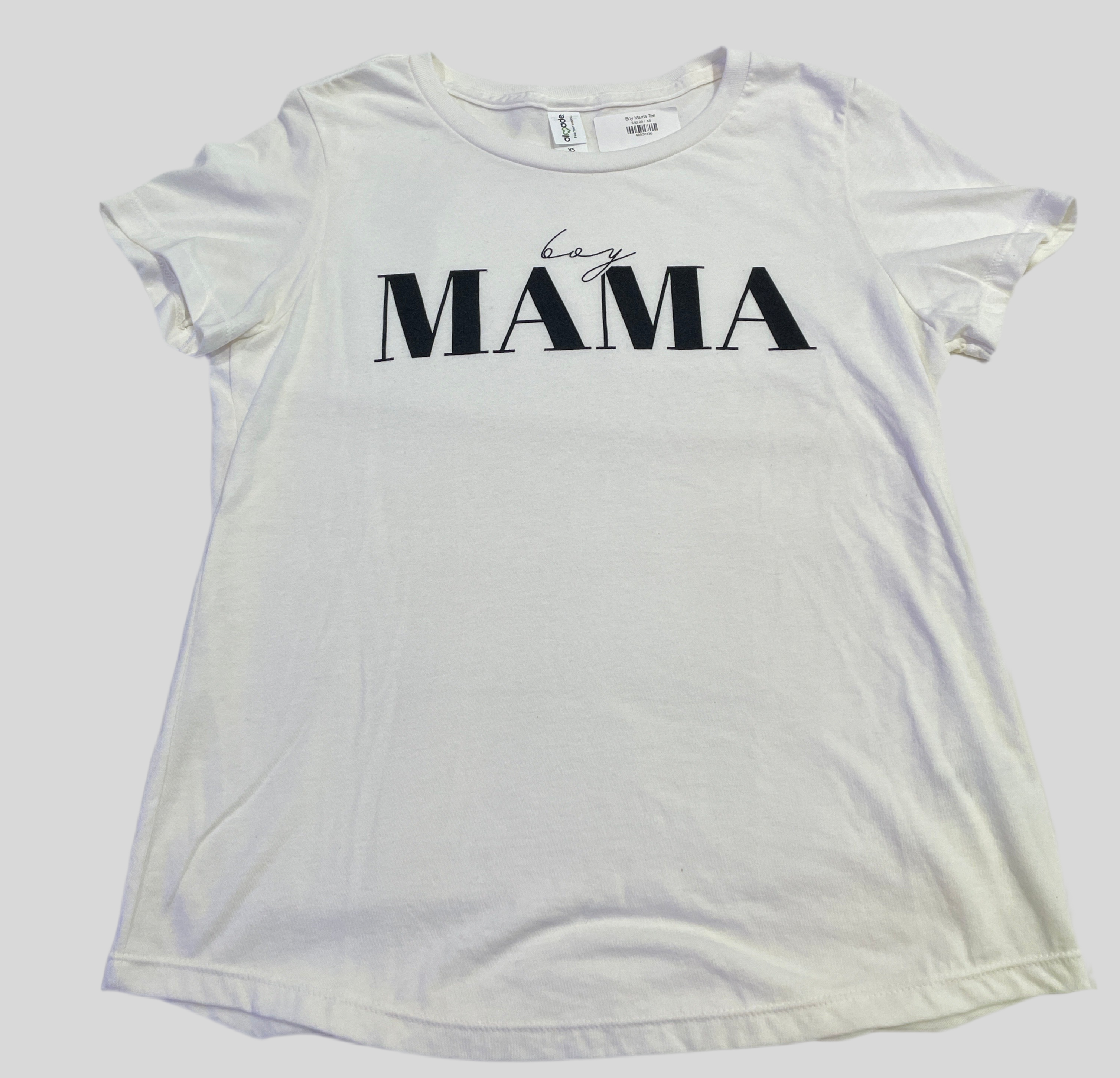 Little Ooma Boy Mama Tee