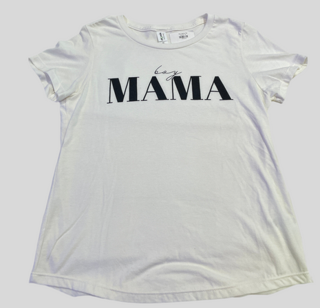 Little Ooma Boy Mama Tee