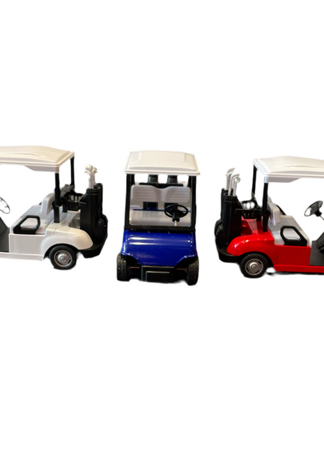 Toysmith Rollin' Pull-Back Golf Cart-Toy Car, Die Cast