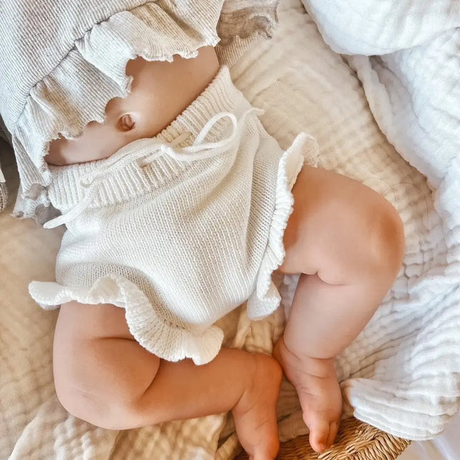 Knit Frill Bloomers
