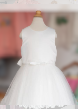 Princess Daliana Sleevless Bow Belted Dress