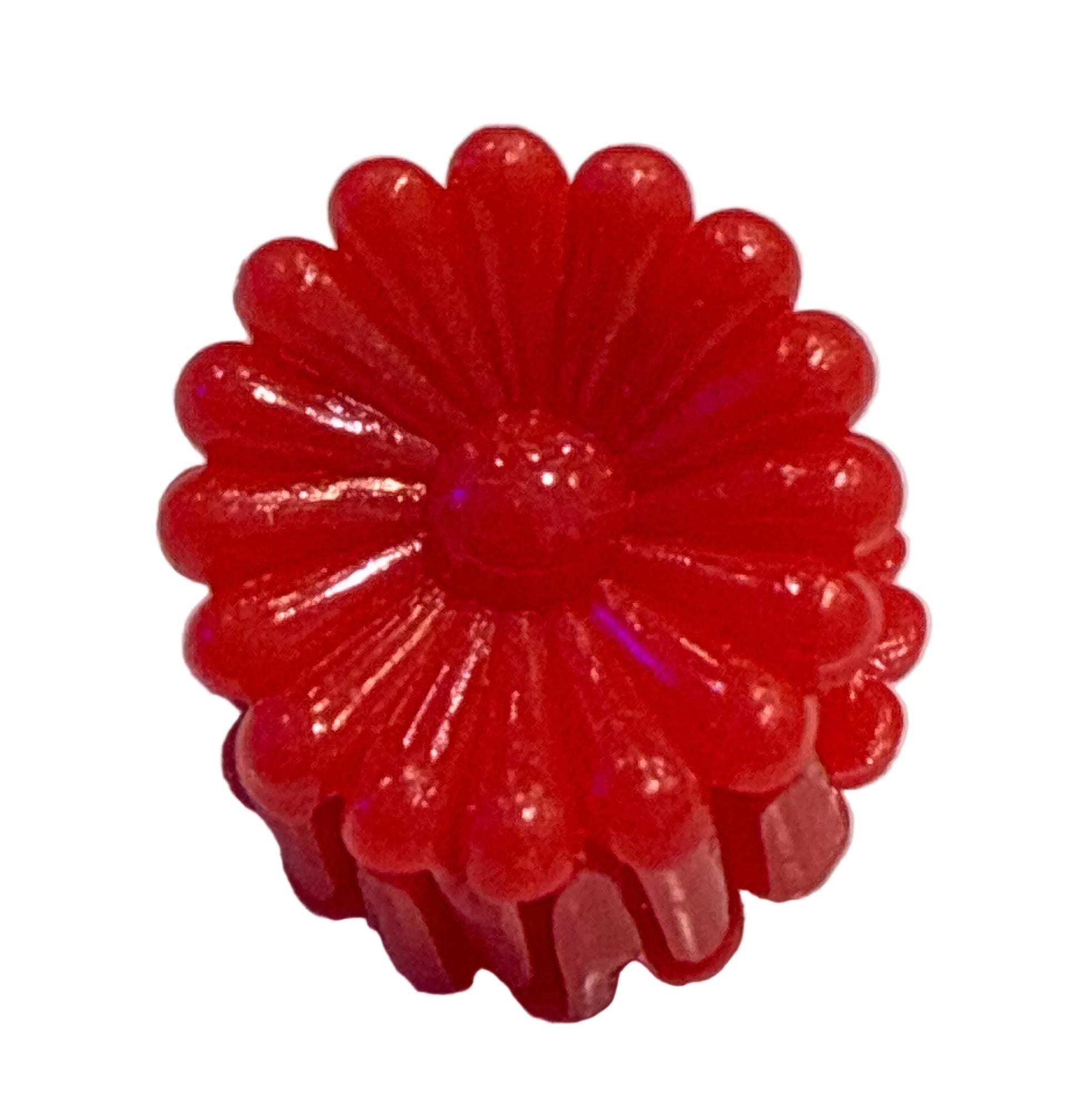 Chrysanthemum Mini Clips - Red