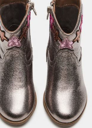 Steve Madden Trinesa Pewter Footwear Top View