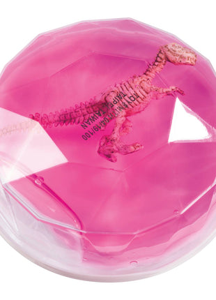 Toy smith Dinosaur Fossil Putty, Reusable, Tactile, 3.5" Container Hot Pink 