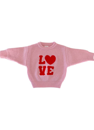 Spearmint LOVE Knit Sweater, Love
