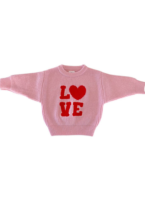 Spearmint LOVE Knit Sweater, Love