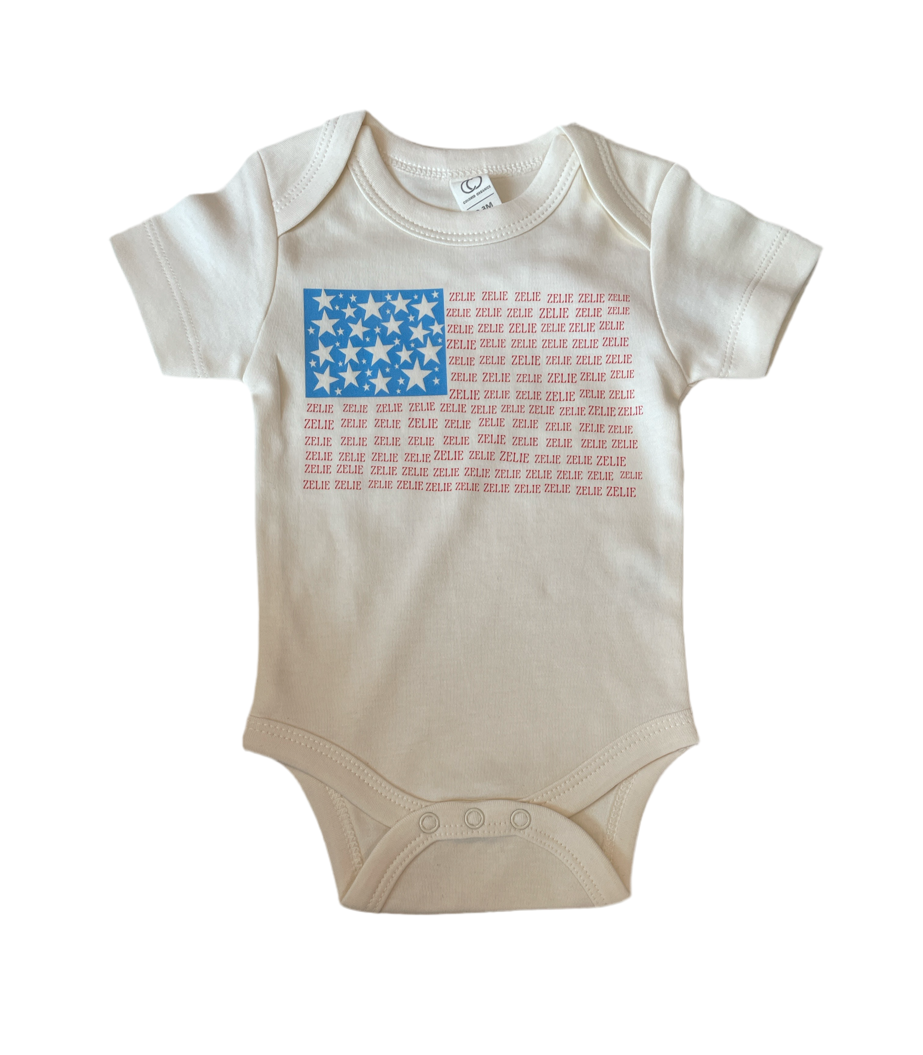 Daisy Lane Zelie Flag Onesie