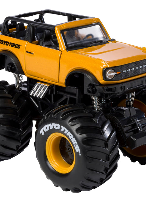 Toysmith Earth Shockers Toy Car Monster Trucks - Yellow