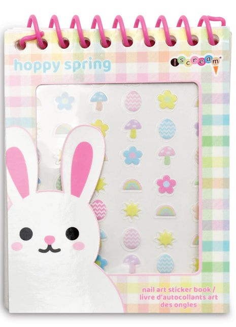 IScream Hoppy Spring Nail Sticker Book