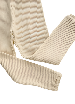 Organic Cotton Ruffle Leggings