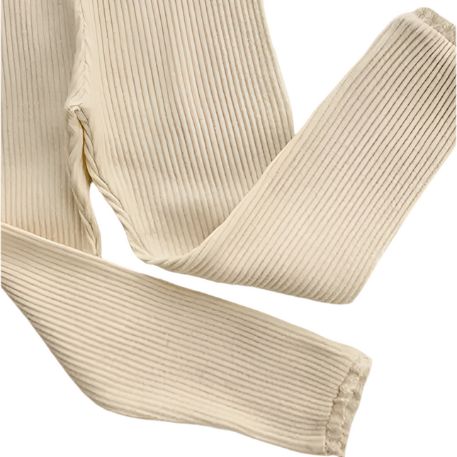 Organic Cotton Ruffle Leggings