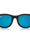 Polarized Black w/ Ocean Blue / 2-3