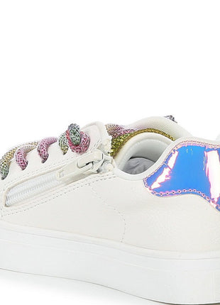 Steve Madden Tidol Platform Sneaker Zipper View