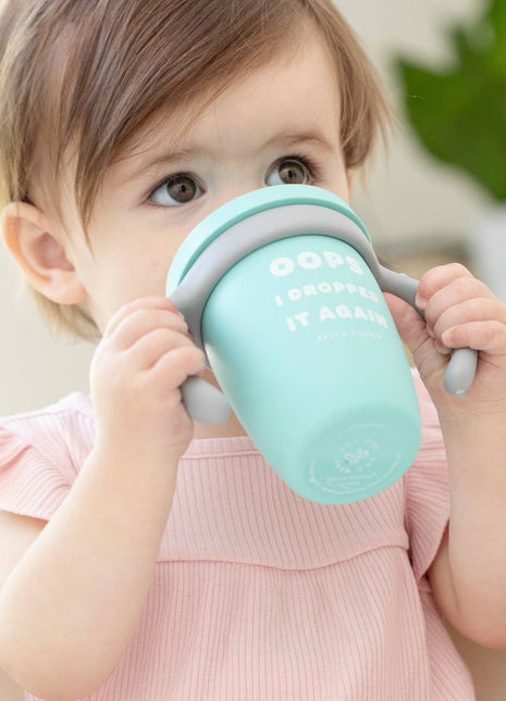 Model Using Bella Tunno Dropped It Again Happy Sippy Cup