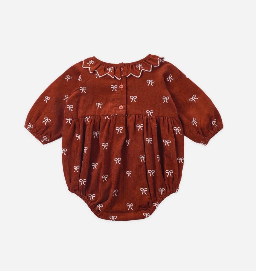 Rylee & Cru Freya Romper || Bows