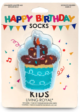Cupcake Birthday 3D Socks