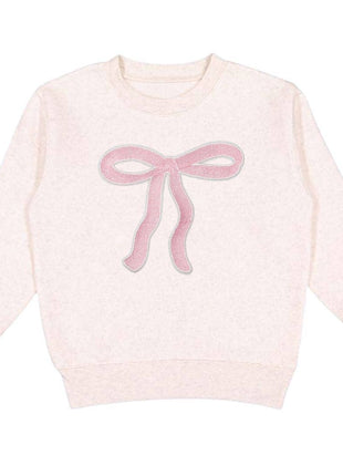 Coquette Bow Patch Sweatshirt