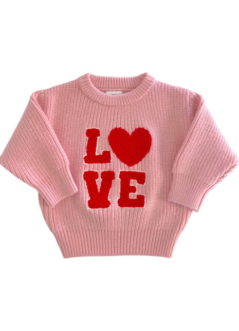 Spearmint LOVE Knit Sweater, Love
