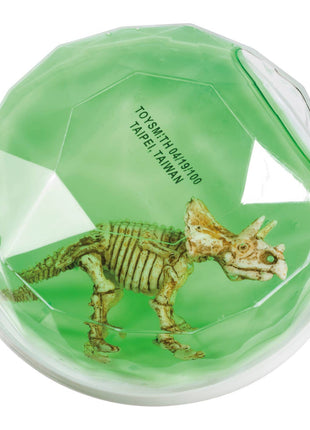 Toysmith Dinosaur Fossil Putty, Reusable, Tactile, 3.5" Container Green
