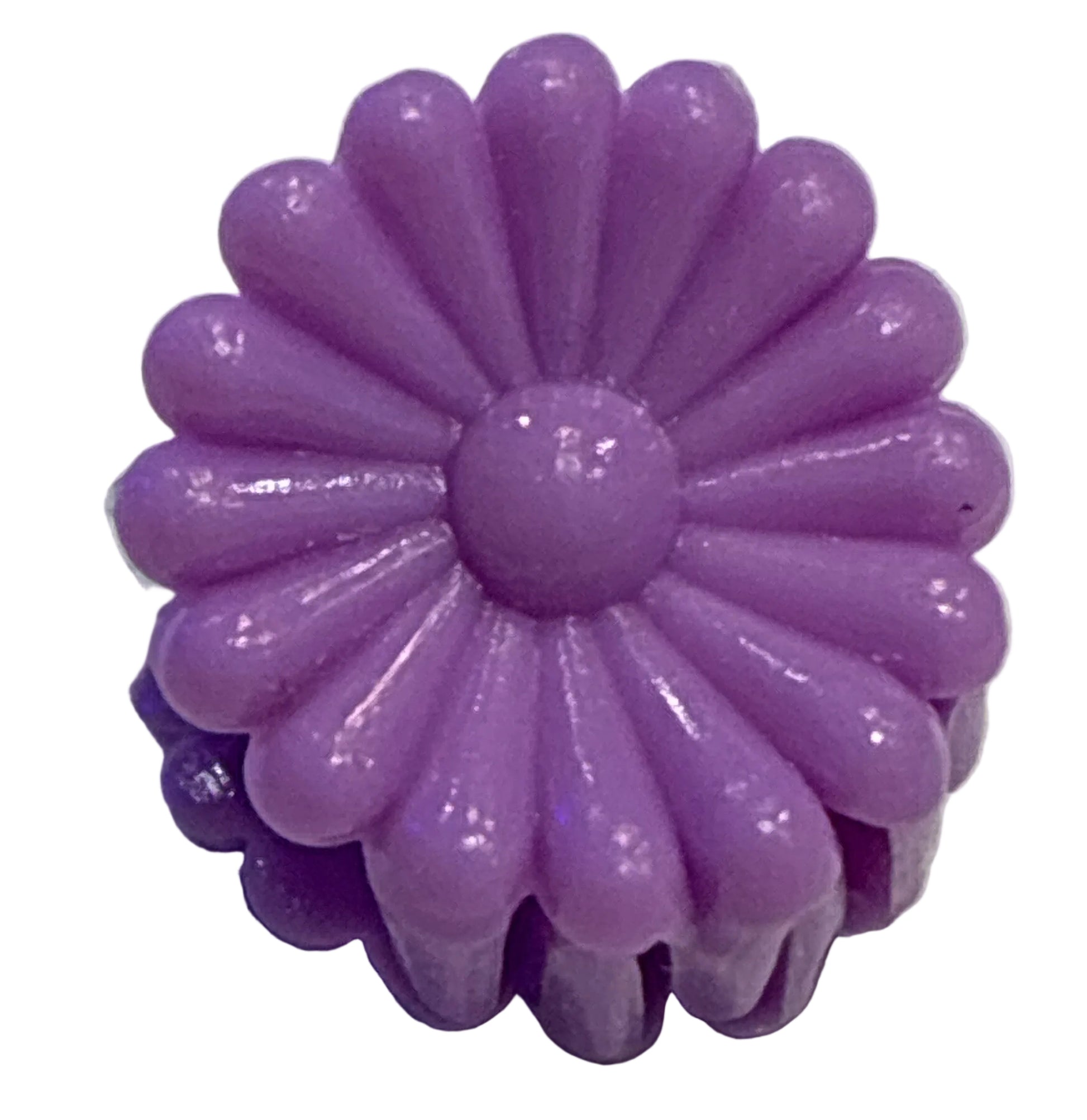 Chrysanthemum Mini Clips - Purple