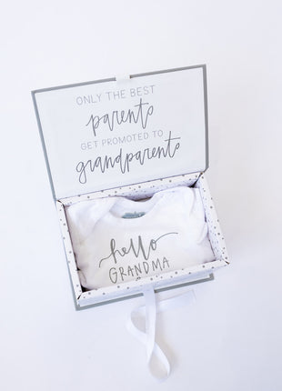 Baby Announcement for Grandparents Set