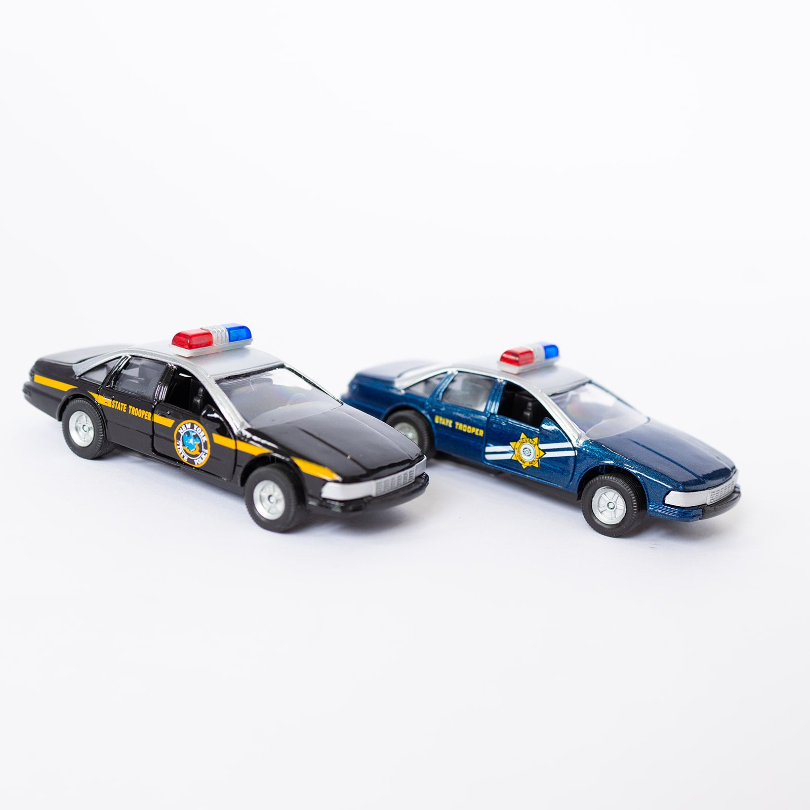 Toy Smith Police Car Pull Back Toy