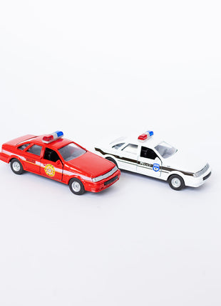 Police Car Pull Back Toy
