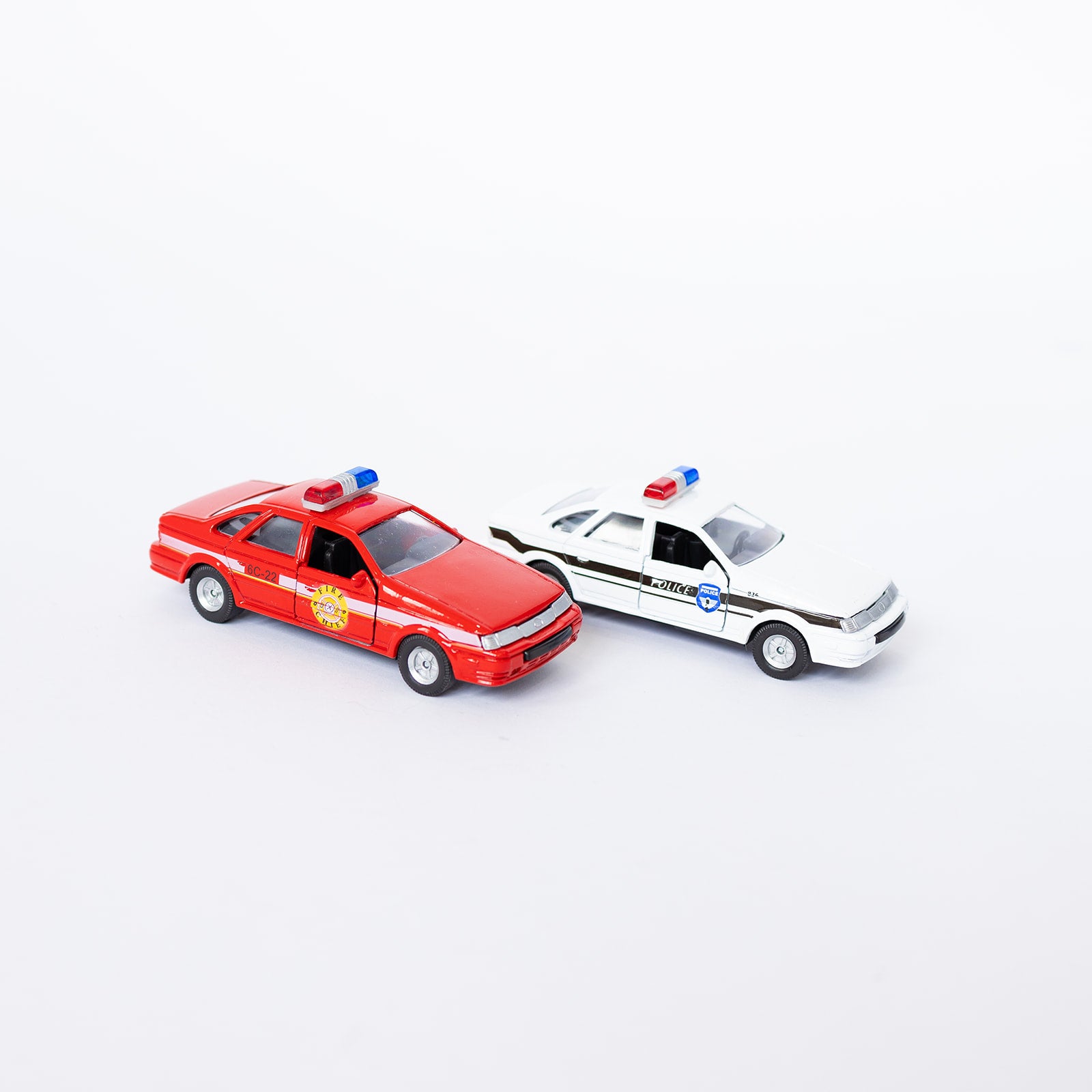 Toy Smith Police Car Pull Back Toy