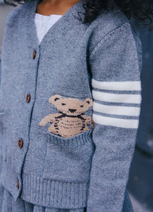 Varsity Bear Knit Set (Sold Separately)
