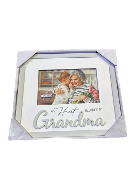 "My Heart Belongs to Grandma" Frame
