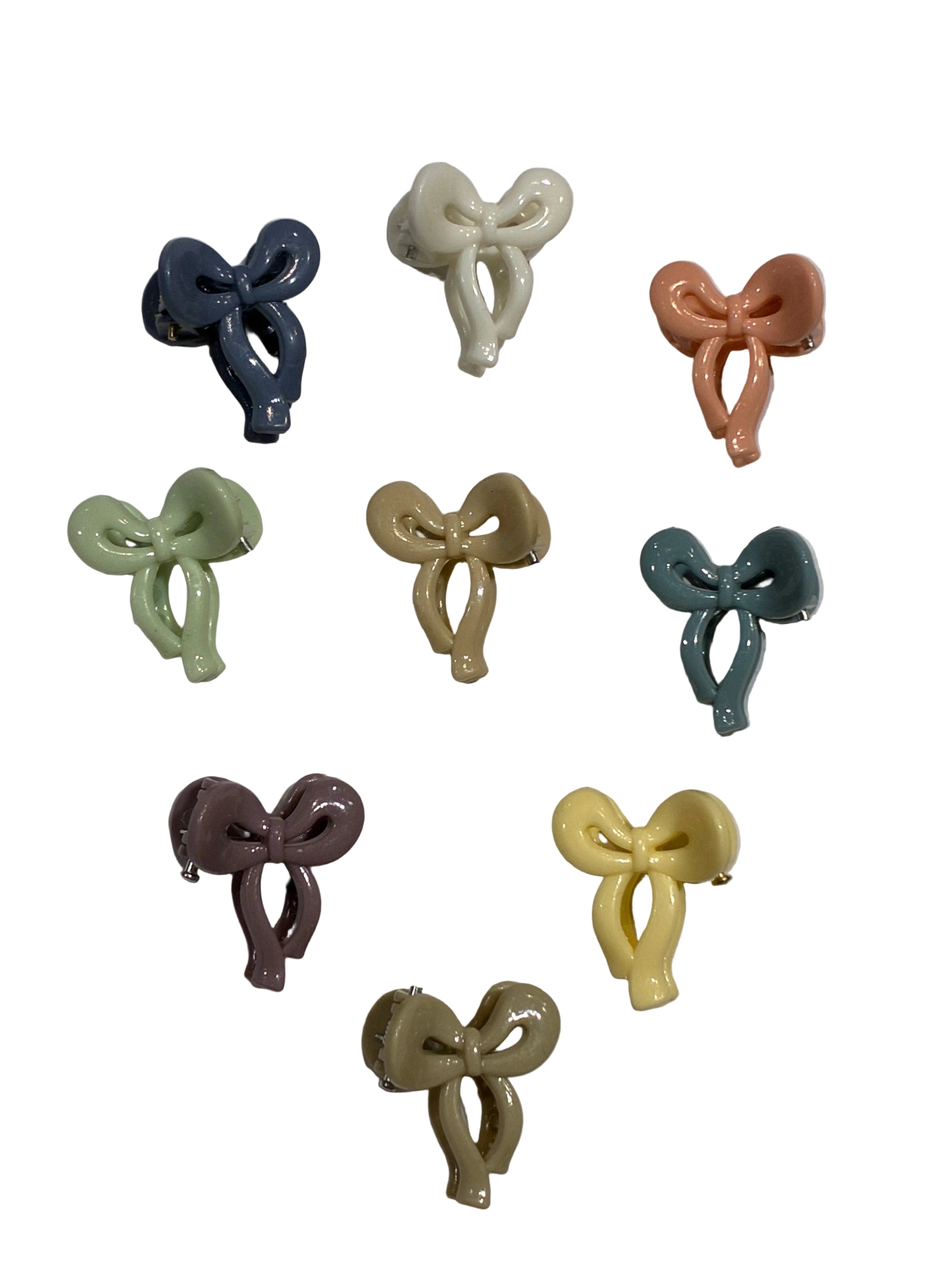 Mini Bow Clips
