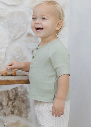 Short Sleeve Zion Shirt || Sage