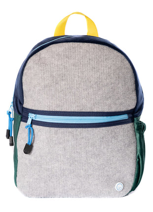 Becco Bags Small Becco Backpack - Kids Lux Navy/Hunter Front 