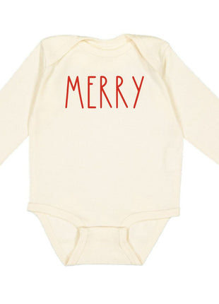 Merry Long Sleeve Onesie