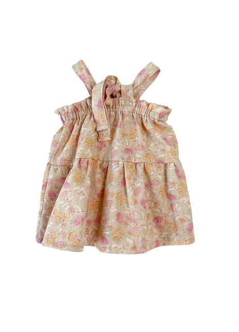 Floral Linen Dress