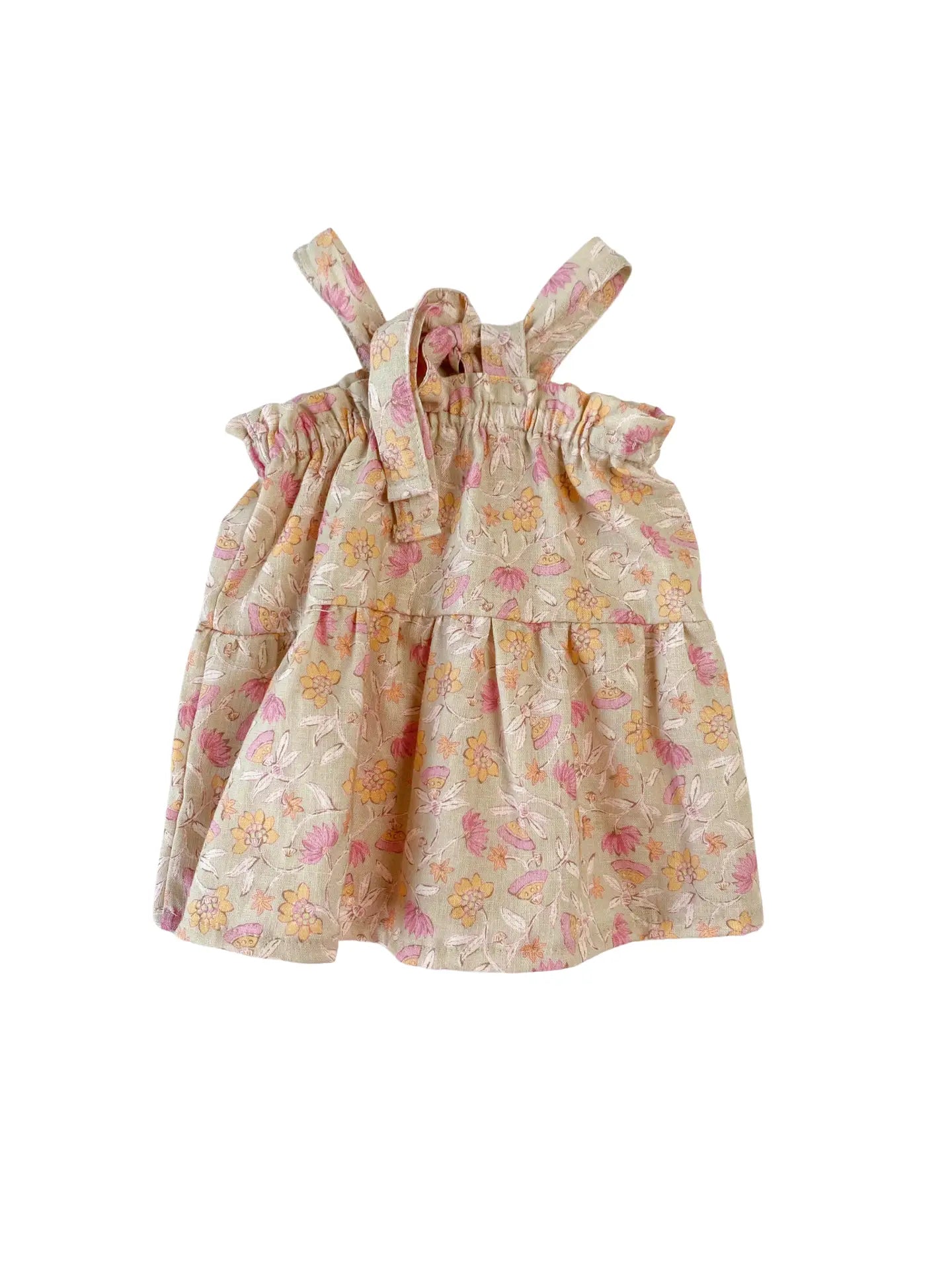 Floral Linen Dress