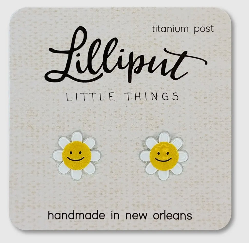 Lilliput Little Things Happy Daisy Earrings