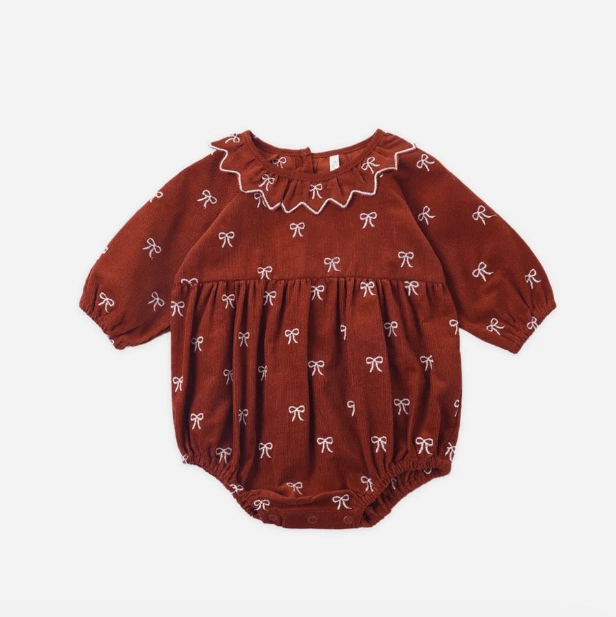 Rylee & Cru Freya Romper || Bows