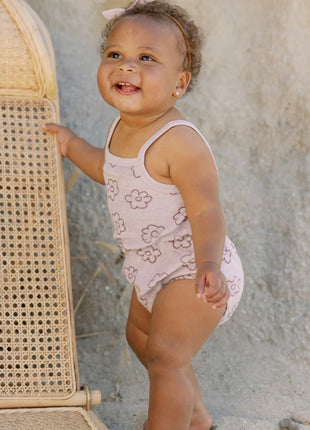 Terry Cinch Romper || Daisy