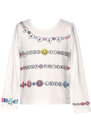 Friendship Bracelet Graphic Top