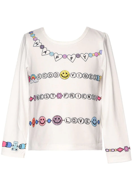 Friendship Bracelet Graphic Top
