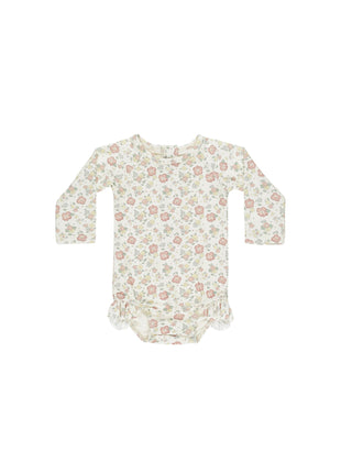 Quincy Mae Olivia Rashguard One-Piece  || Bloom