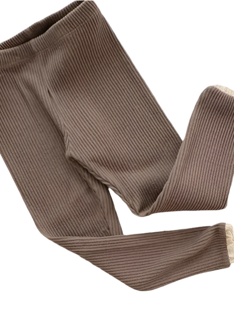 Organic Cotton Ruffle Leggings